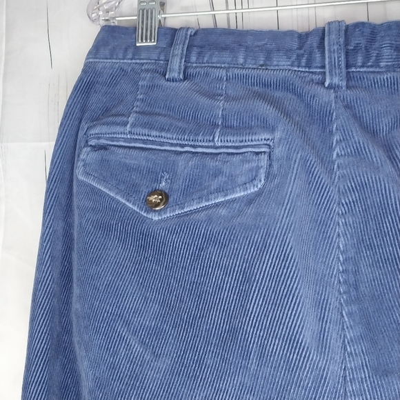 Polo Ralph Lauren Vintage 90's Men's Blue Corduroy Pants - Picture 13 of 16